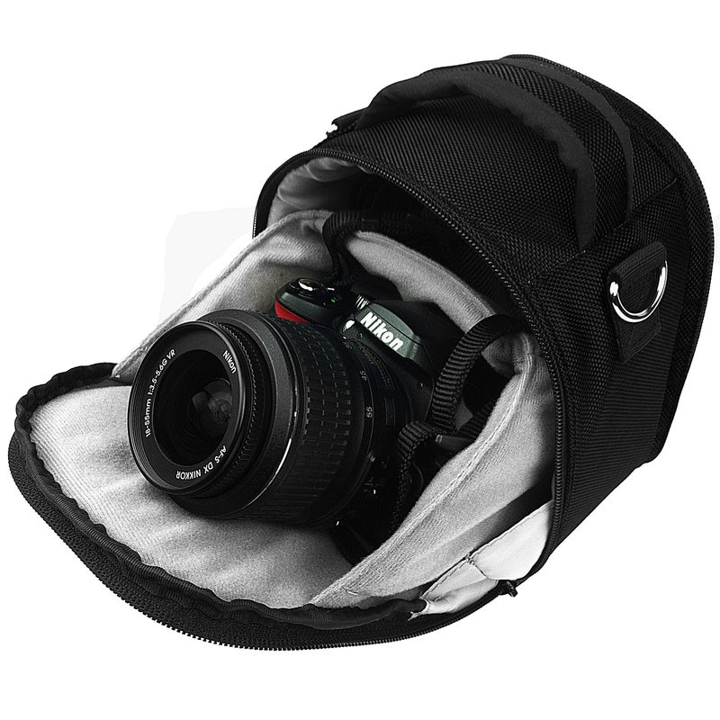 Vangoddy BLack Black SLR Small Camera Bag Compatible for Kodak PixPro Printomatic Smile Classic and Mini Shot - Image 5